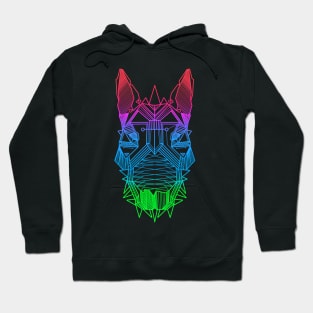 Digital Bull Terrier Hoodie